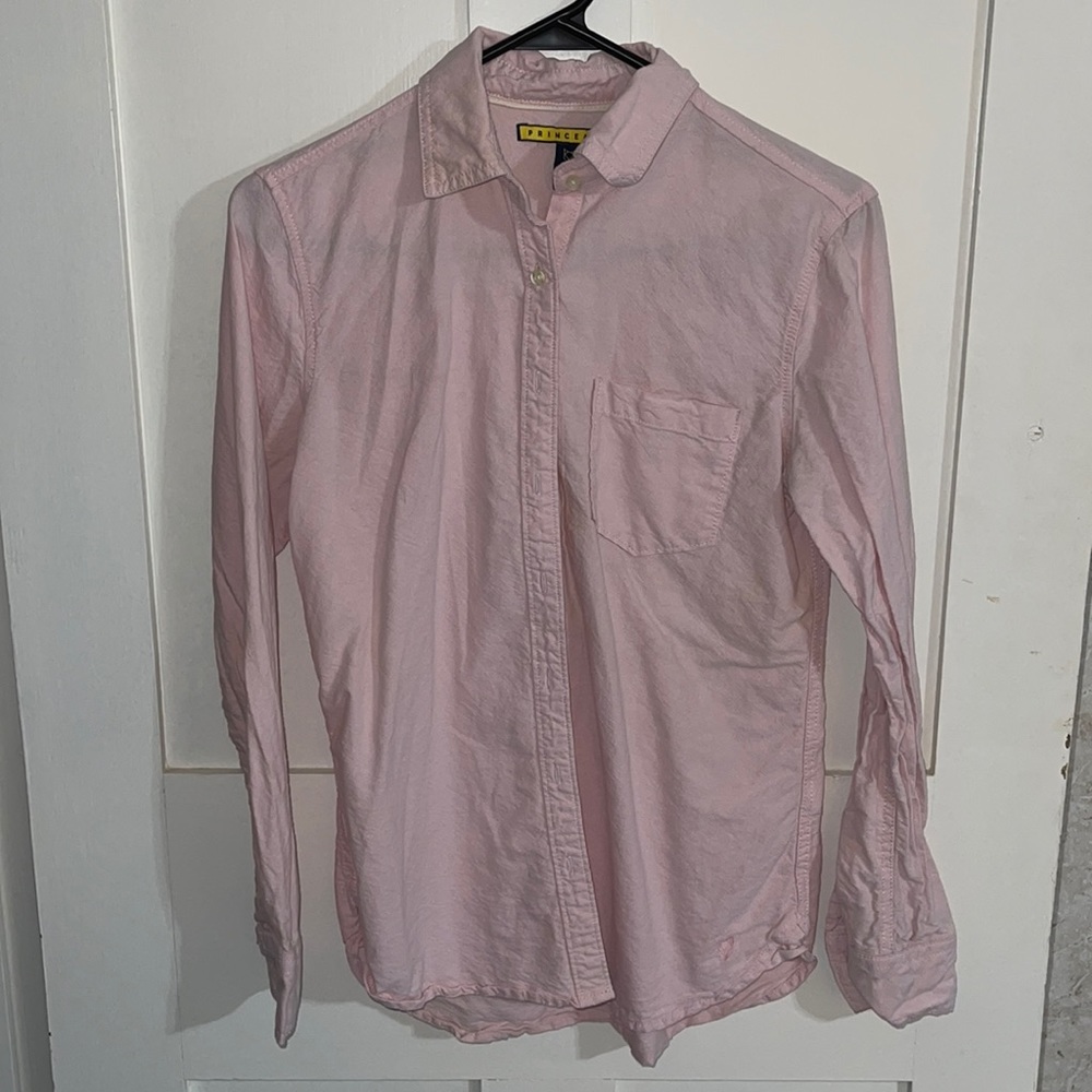 Pink size small button down from pac sun